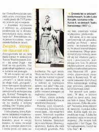 Jędrusik was married to writer s. Kalina Jedrusik And Stanislaw Dygat Kobieta I Zycie Magazine Pictorial Poland March 2021 Famousfix