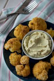 Hammerlecker Knusprig Gebackener Blumenkohl Aus Dem Backofen Mit Currydip Rezept Fisch Im Backofen Happchen Blumenkohl Zubereiten