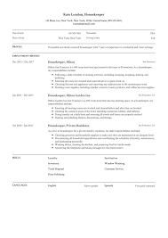 Housekeeping cover letter for hotel job with no experience. Resume Guide Housekpeer 12 Resume Samples Pdf 2020