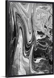 Large Black And White Framed Prints Uk Marble Mood Grey Abstract Art Black Wall Art Drip Art