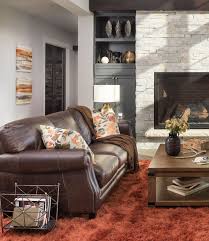 In fact, mixing and matching different upholstery work with similar colors. Color Cues Getting Cozy With Gray Schneiderman S The Blog Design And Decorating Brown Living Room Decor Grey And Brown Living Room Brown Living Room