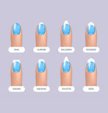 Creative almond shaped nail design ideas. Almond Nails Vector Images Over 170