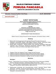 Simak ketentuannya pada contoh surat pengunduran diri kerja di bawah ini! Contoh Kop Surat Organisasi Pemuda Nusagates