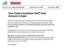 Costco anywhere visa® card by citi payments are made directly to citi. Costco Credit Card Users Received The Wrong Email This Weekend Costco Anywhere Visa Mistake