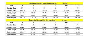 Basketball Jersey Sizes Kasa Immo