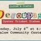Coffee and Crafts: Decoupage Oyster Trinket Dishes