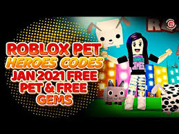 Players can leave other players behind, reaching earlier than others, while they are trying to make money. All New Roblox Pet Heroes Codes List April 2021 Gamer Tweak