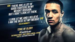 Zelfa Barrett vs Chris Conwell