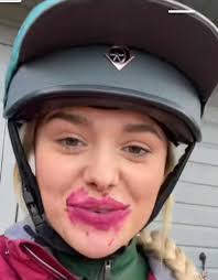 Lipstick challenge fundraiser for youth riders