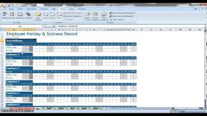 Calendar view, team view, or just plain list. Employee Annual Leave Sickness Tracker Youtube