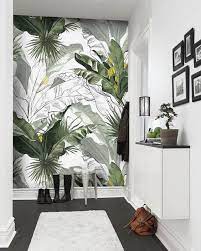Come Arredare L Ingresso Arredamenti Camilletti Tropical Home Decor Wallpaper Living Room Tropical Wallpaper