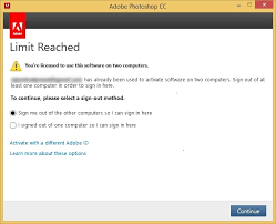 Adobe makes so many software that it can be quite overwhelming for even a professional to understand what each one is used for.many people who are new to. Creative Cloud Activation Limit Reached Or Sign In Failed Error