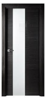 Flora Vetro 04 Interior Door Black Apricot Doors Interior Wood Doors Interior Black Interior Doors
