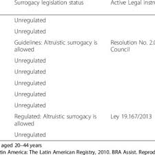 In a sworn affidavit, mr lühl says the home affairs. Pdf A Review Of Surrogate Motherhood Regulation In South American Countries Pointing To A Need For An International Legal Framework