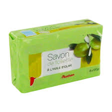 Savon De Toilette A L Huile D Olive Auchan 6x100g Tous Les Produits Pains De Savon Prixing