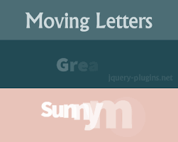 That's probably where you first saw this weird text before you came looking for a translator. Moving Letters Animated Letters And Typography Effects Jquery Plugins