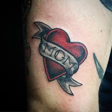 Maybe you would like to learn more about one of these? Black Traditional Mom Heart Tattoo Novocom Top