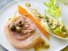 Tete De Veau Sauce Gribiche Recette En 2019 Tete De Veau Recette Tete De Veau Gribiche Et Recettes De Cuisine