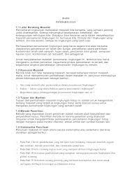 40%(5)40% found this document useful (5 votes). Bab I Pendahuluan 1 1 Latar Belakang Masalah Pencemaran