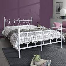 Comes with one year warranty. Red Barrel Studio Double Size Metal Bed Frame With Headboard Footboard Wayfair