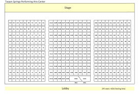 venue seating charts tarpon arts