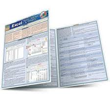 Quickstudy Ms Excel Pivot Tables Charts Laminated Reference Guide Excel Tutorials Excel Microsoft Excel Formulas