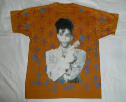 All over print designs have seen a huge resurgence in popularity of late. Vintage Prince 1993 Tour T Shirt Allover Print 90s Concert Defunkd
