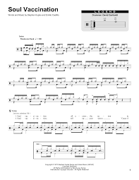Soul Vaccination By Tower Of Power Drums Transcription Digital Sheet Music