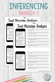 In This Engaging Activity Students Will Review Eight Different Text Message Conversations In Order To Middle School Reading Reading Classroom Citing Evidence