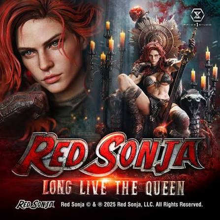 Throne Legacy Red Sonja Red Sonja : Long Live the Queen Bonus Version |  STATUE | Prime 1 Studio