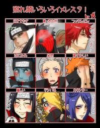 The Akatsuki 3 I Believe This Is Their Reaction To Being Told Someone Loves Them Look At Sasori I Think He Doesn T Care Akatsuki Naruto Akatsuki Funny