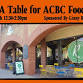 Ginny Bites ‘Rent-A-Table’ to Benefit ACBC Foodshelf! event image
