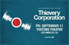 KCRW Presents Thievery Corporation: 30th Anniversary Tour