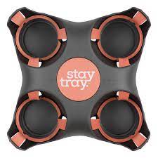 Warm drinks such as lattes and teas will stay warm in the rcup for at least 1 hour and 20 minutes. Reusable Drink Tray By Stay Tray Coffee Cup Holder Made From 100 Recycled Plastic Drink Holder I Cup Tray I Carry Tray I Coffee Cup Carrier L Drink Carrier I Coffee Cup