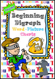 Beginning Digraph Picture Word Charts