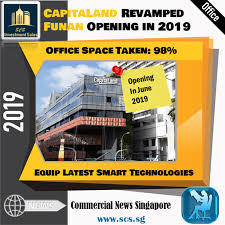 Capitaland Funan Office Mall Opening 2019 Revamp Office New Commercials Office