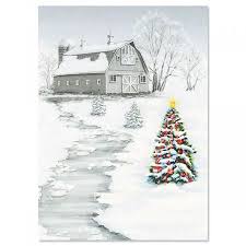 See more ideas about winter cards, cards, christmas cards. Winter Barn Christmas Cards Current Catalog