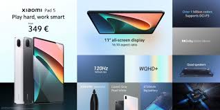 Xiaomi Pad 5 in the global version ...
