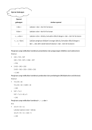Matematik Tingkatan 1 Nota 1