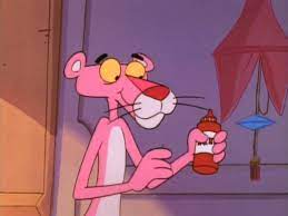 #gif #pink #pink panther #aesthetic #pastel #cartoon #animation. The Pink Panther Aesthetic Novocom Top
