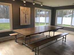 Premier seller since 2000 · excellent service/support Industrial Dining Tables Solid Wood With A Modern Flare Emmor Works