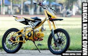 Jual mesin dan rangka motor, kota tanjungpinang. Modifikasi Motor Drag Ninja 150 Honda Beat Cbr Motor Matic Yamaha Mio Modif Vixion Sepeda Gambar