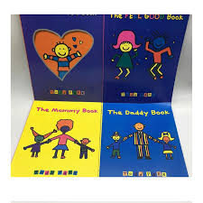All rights belong to their respective owners. 4 Books Set The Daddy Mommy Book The I Love You Book The Feel Good Book Usa English Story Coloring Books Kids Children Shopee Thailand