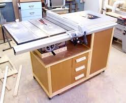Table Saw Cabinet From Wood Magazine Woodworking Table Saw Table Saw Woodworking Plans