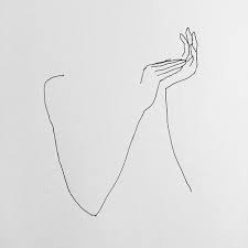 Woman Thinking Etude By Fredericforest Contour Drawing Minimalist Drawing Art