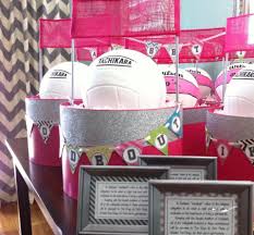Volleyball Centerpieces Volleyball Party Volleyball Decorations Volleyball Crafts