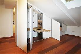 Bassa per bassa forse sarebbe più capiente nel lato da 5,41 m. Marcaclac Mobili Evoluti Armadio Mansarda Bifacciale