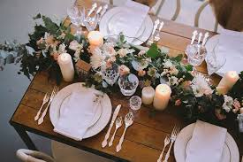 This makes a perfect photo backdrop after everyone has enjoyed the sweet desserts. Relaxed Vintage Boho Wedding Inspiration Reception Table Setting Centrepiece 3 The Wedding Playbook