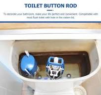 Single Flush Toilet Tank Button | Toilet Drain Control ...