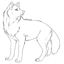 Free Lineart Wolf Wolf Art Drawing Wolf Sketch Animal Drawings